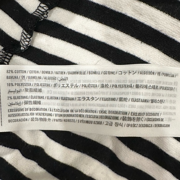 Abercrombie & Fitch Stripped Crop Top - Picture 7 of 8